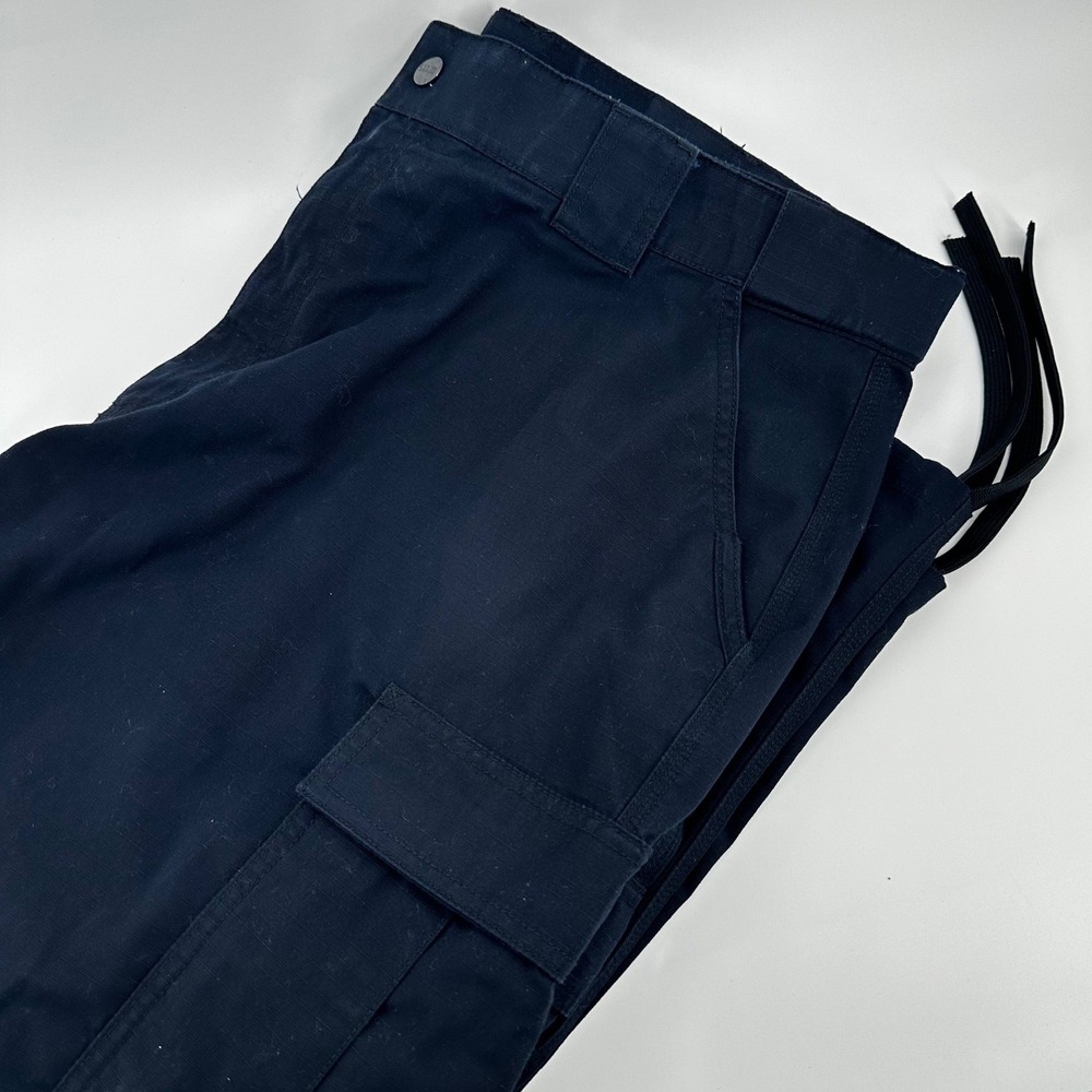 5.11 Tactical Cargo Pants Mens 2XL Navy Blue Ripstop Utility Trousers